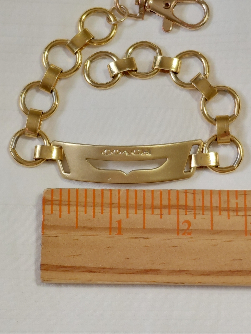 Coach Gold Bracelet - Picture 4 of 5